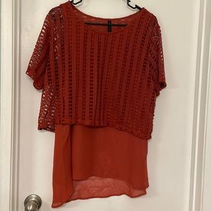 Luna Rae crochet XL top